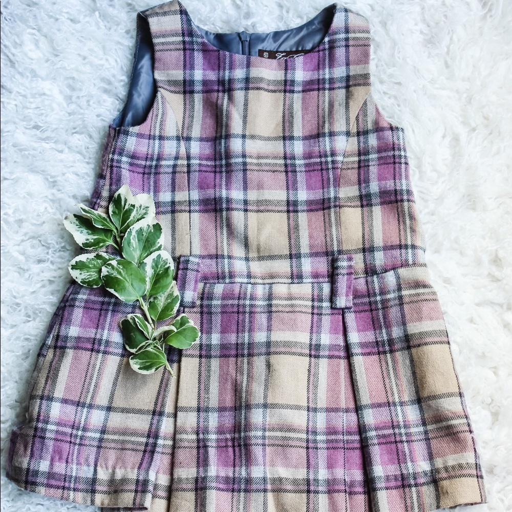 3 for $25 | Plaid pleated dress | Zara | 2-3 years